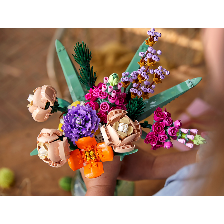 Lego Creator Expert Flower Bouquet, Artificial Flowers, Botanical Collection