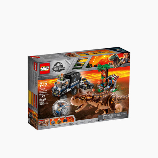 Lego Jurassic World Carnotaurus Gyrosphere Escape Playset