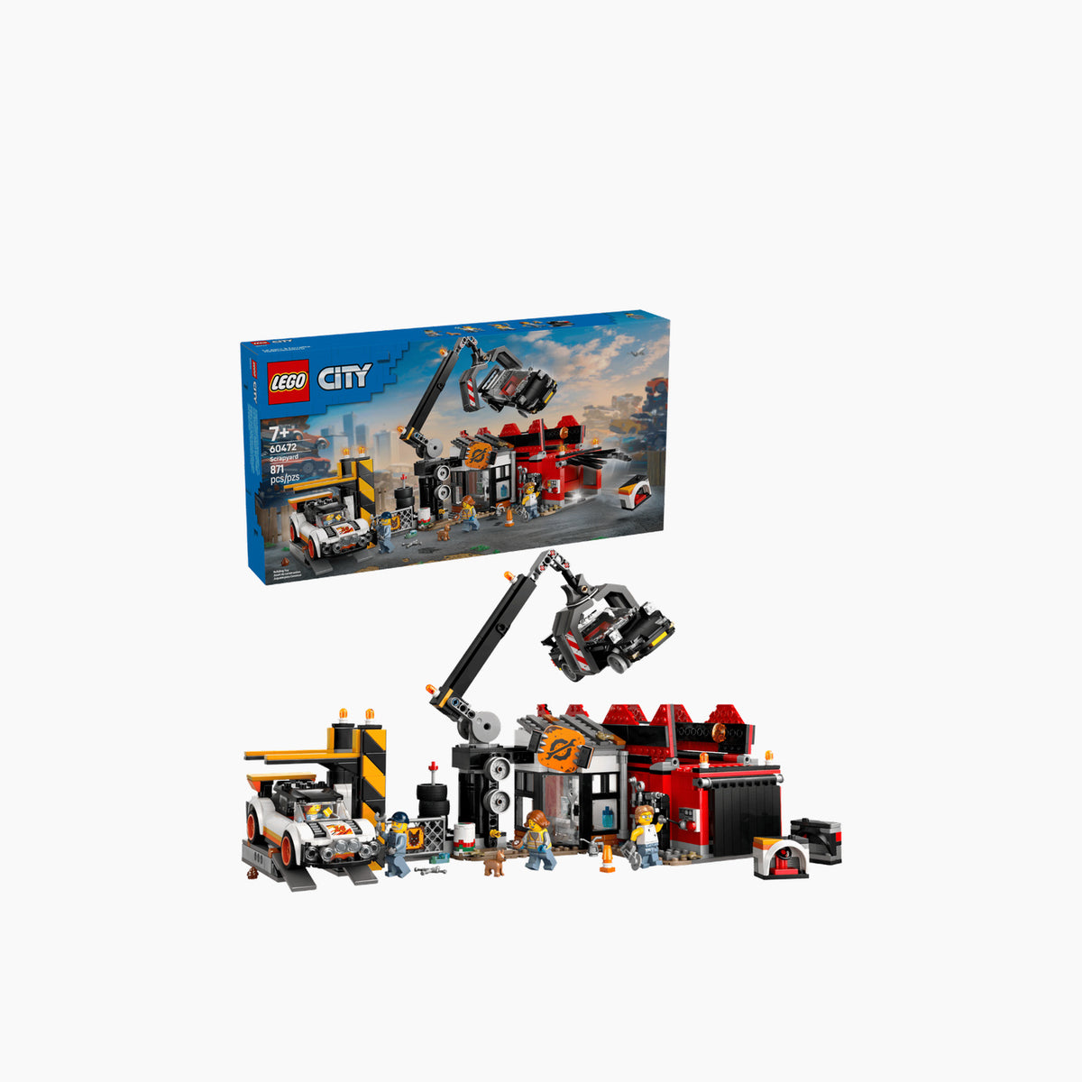 Lego Scrapyard with Cars 871-piece construction set