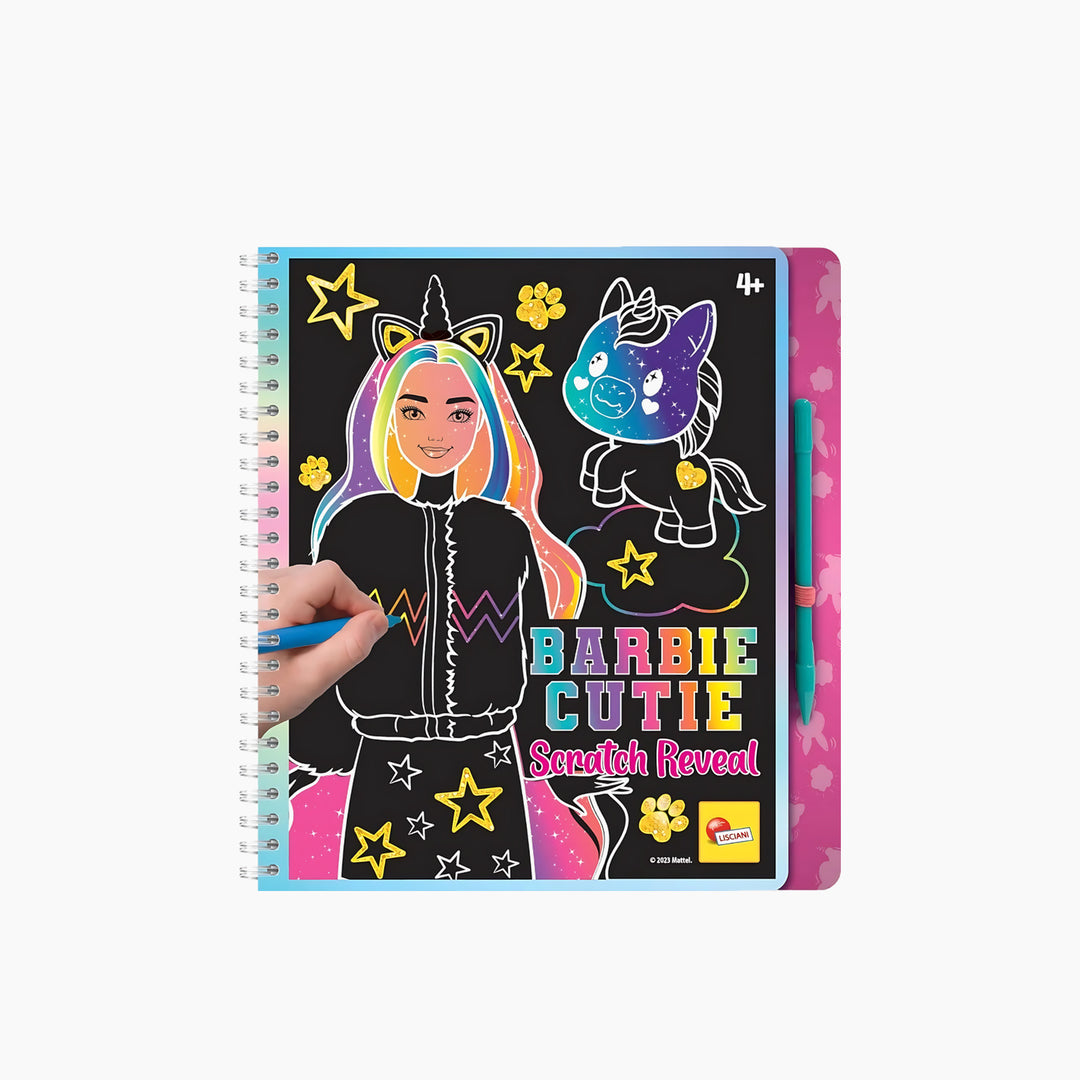 Lisciani Barbie Cutie Scratch Reveal Sketchbook 18,5x2x20 Cm