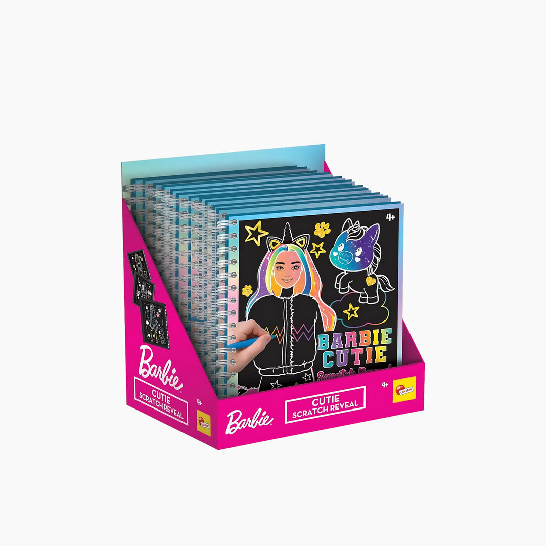 Lisciani Barbie Cutie Scratch Reveal Sketchbook 18,5x2x20 Cm