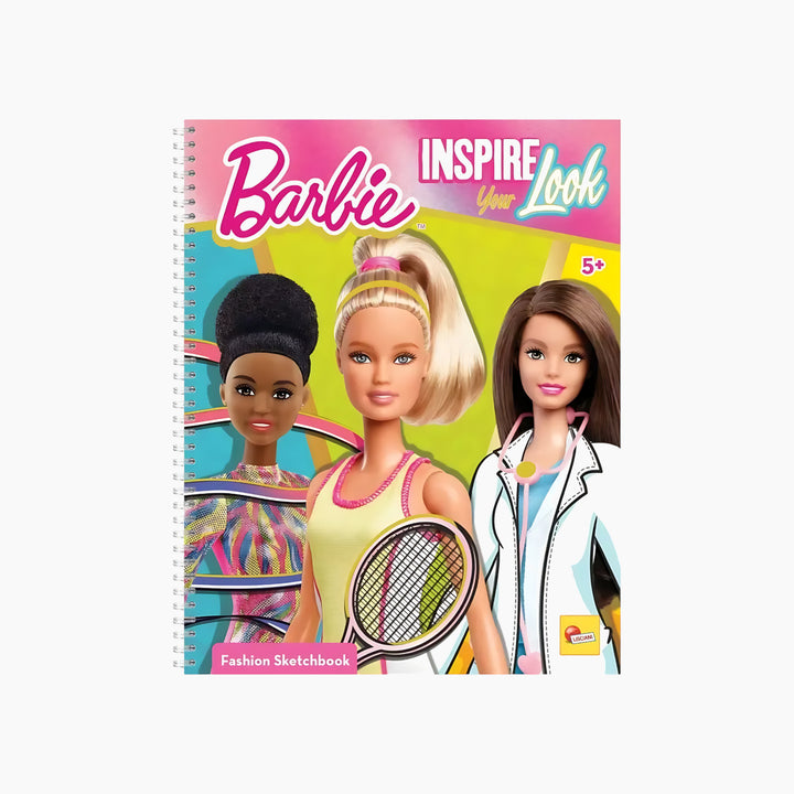 Lisciani Barbie Sketch Book Inspire Your Look - HUNA