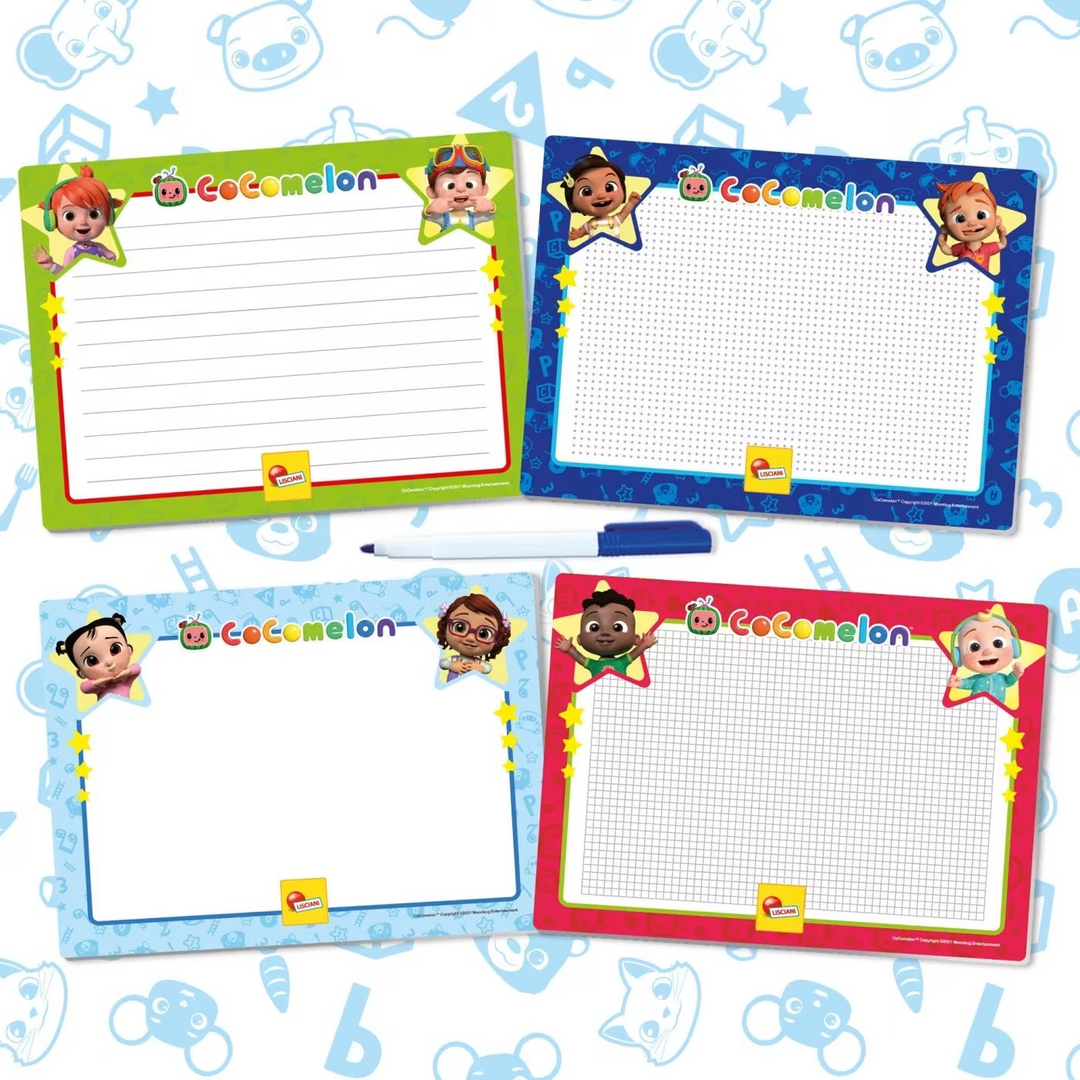 Lisciani Cocomelon Drawing School 34.5x25.5x4.8 Cm - HUNA