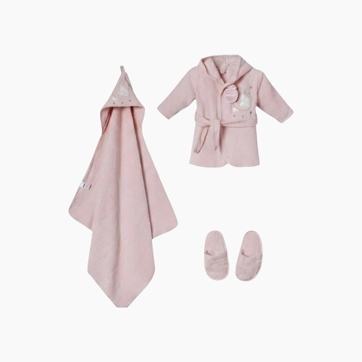 Bebek Baby Bath Robe Set