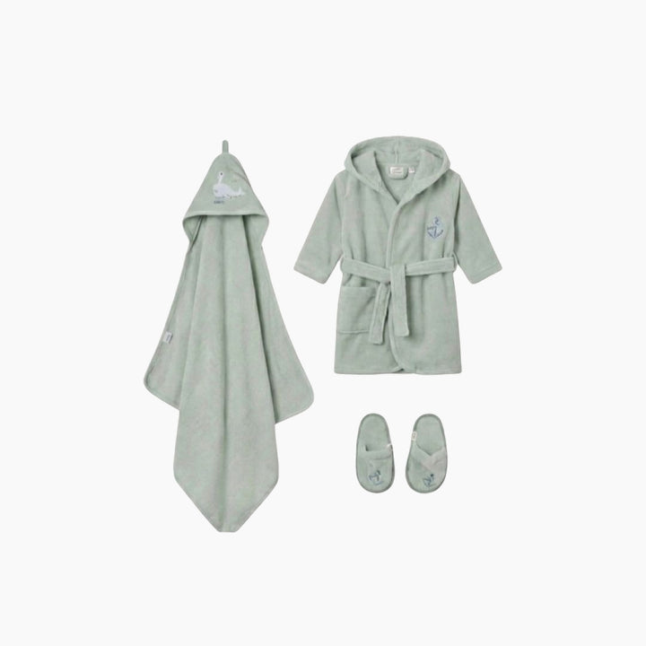 Bebek Baby Bath Robe Set
