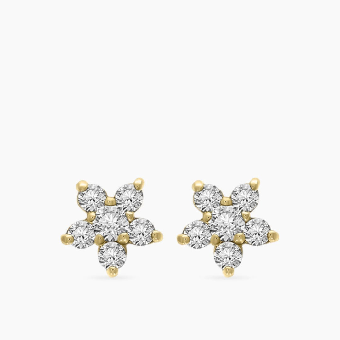 Baby Chic Fine Jewelry Little Flora Earrings