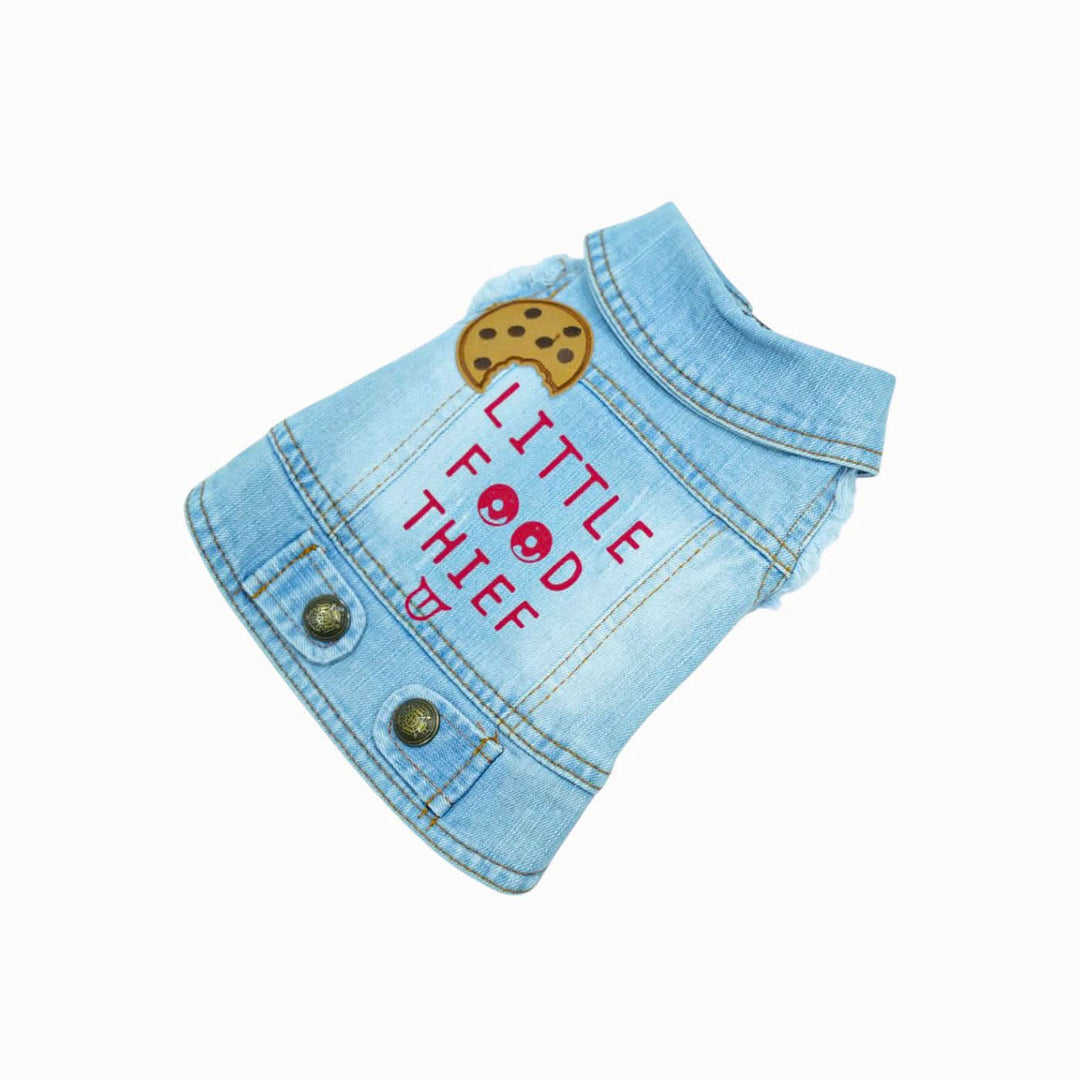 Best Buddies Dog Jeans Jacket - HUNA