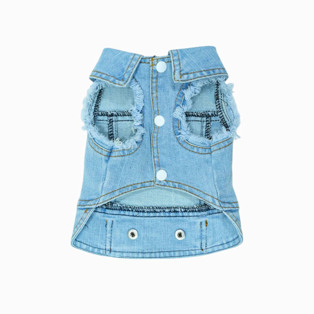 Best Buddies Dog Jeans Jacket - HUNA