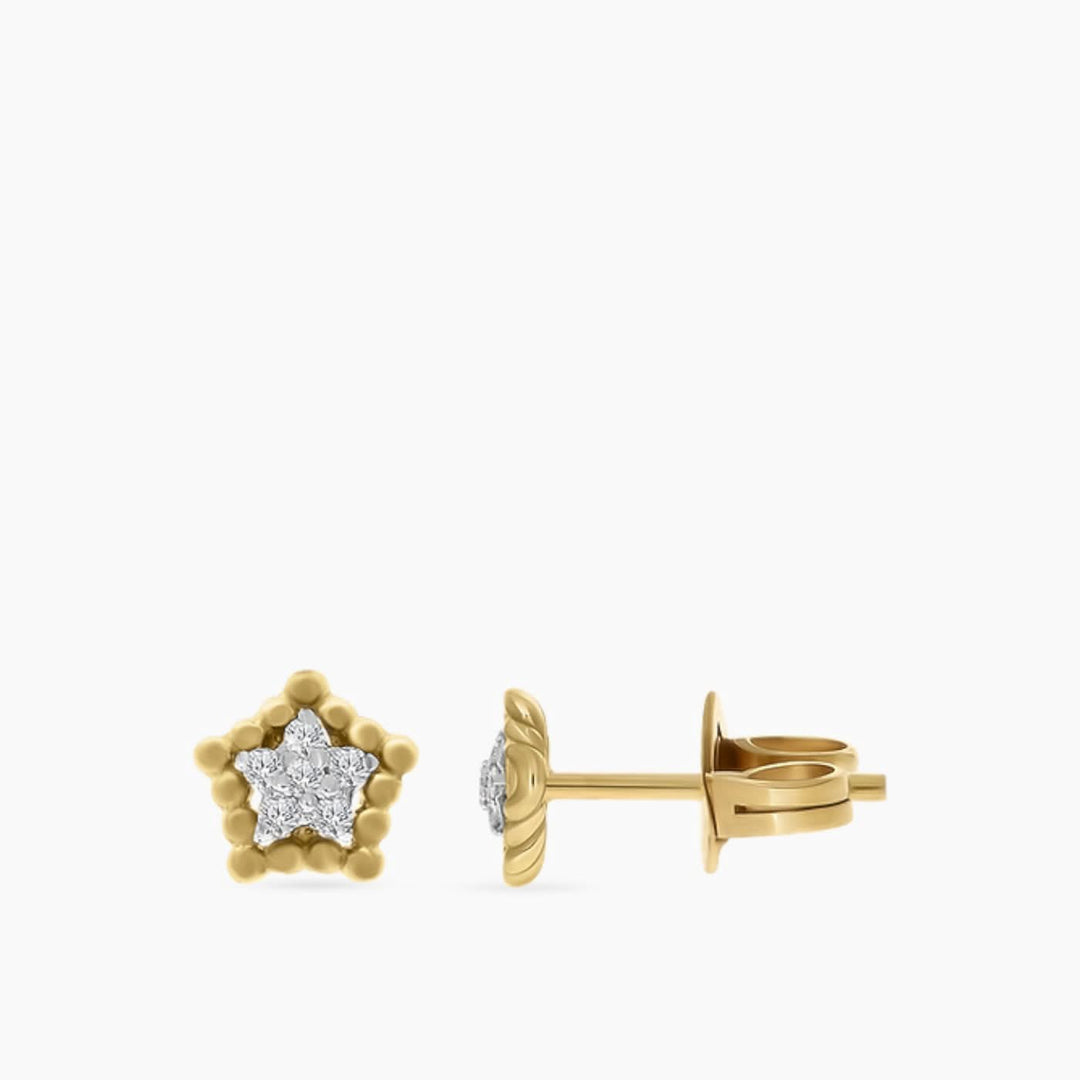 Baby Chic Fine Jewelry Little Star Earrings