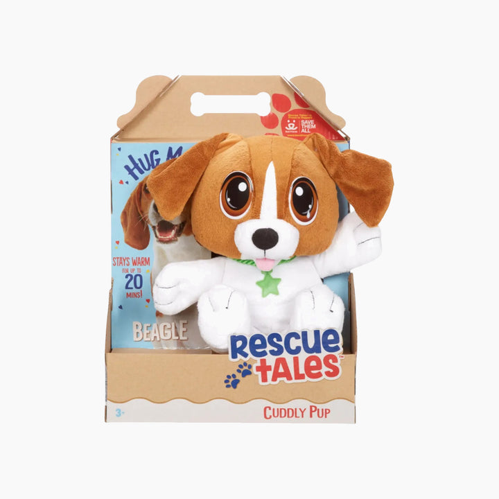 Little Tikes Rescue Tales Cuddly Pup Beagle Stuffed Animal - HUNA