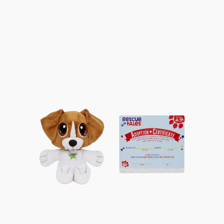 Little Tikes Rescue Tales Cuddly Pup Beagle Stuffed Animal - HUNA
