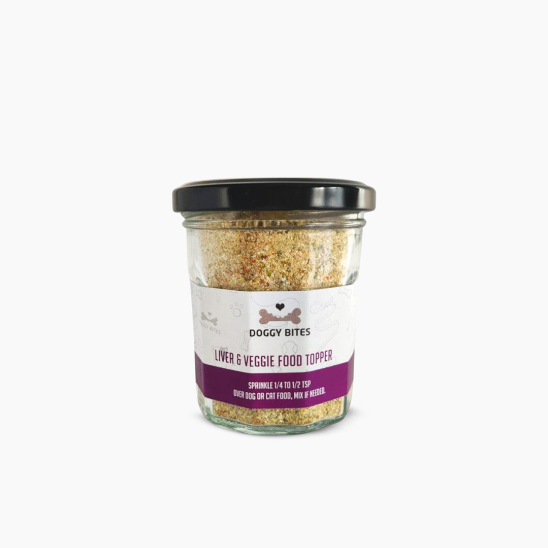 Doggy Bites Liver &amp; Veggies Food Topper