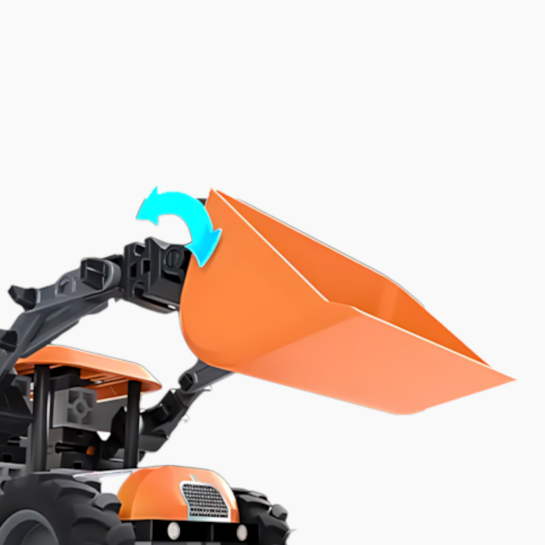 Loader construction set toy 73 pieces