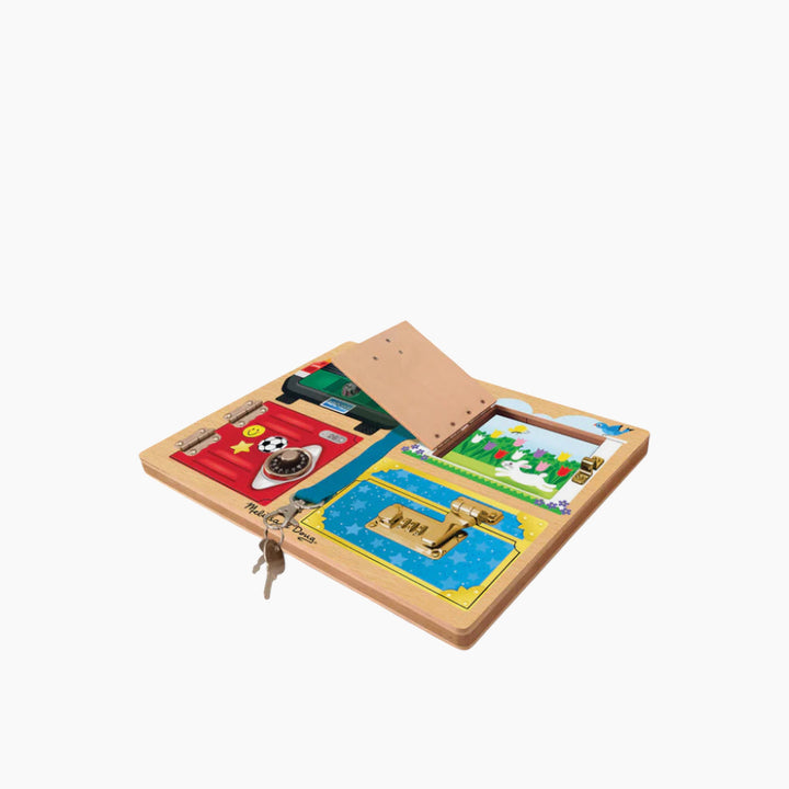 Melissa &amp; Doug Lock and Latch Board