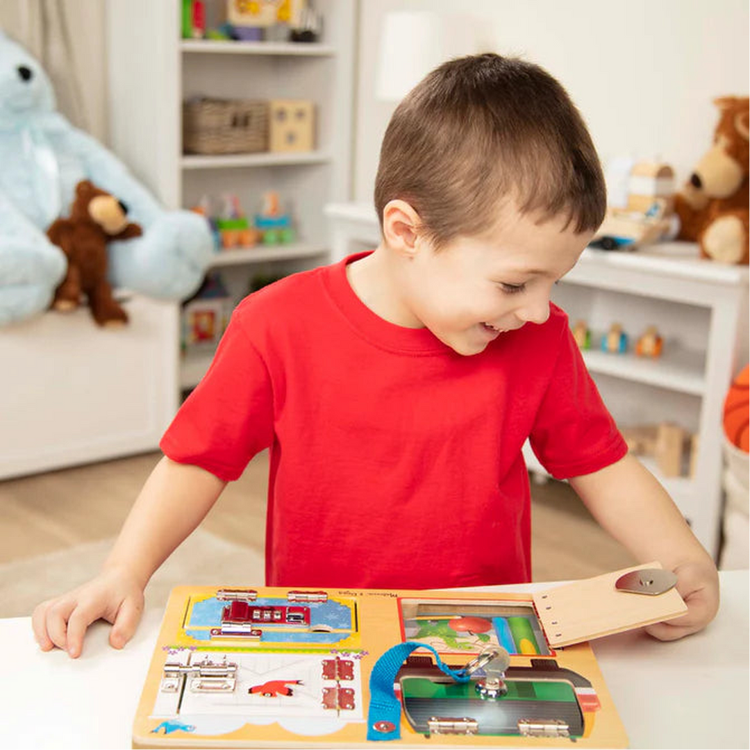Melissa &amp; Doug Lock and Latch Board