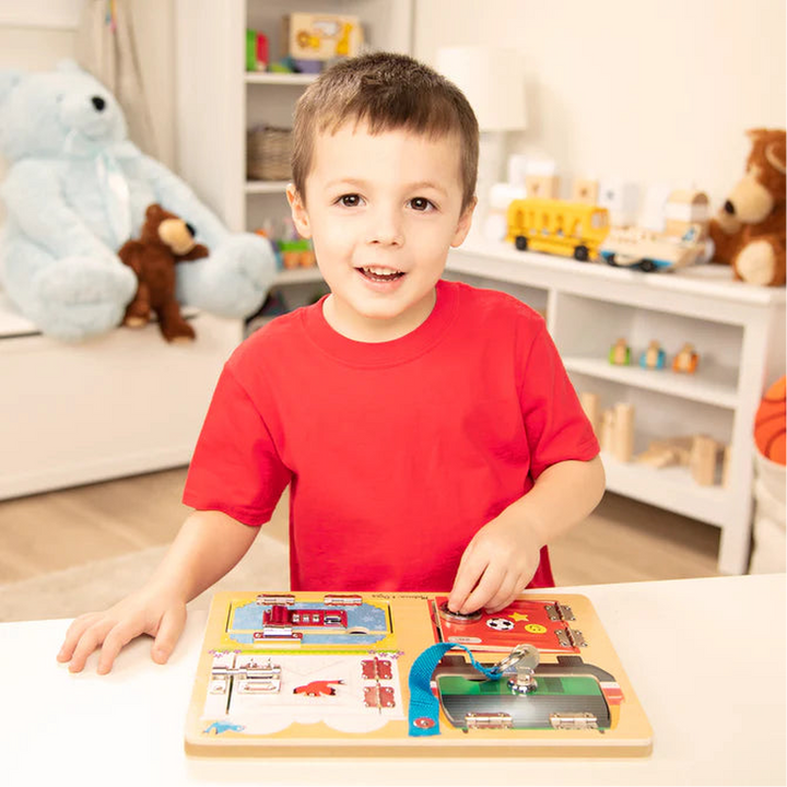 Melissa &amp; Doug Lock and Latch Board