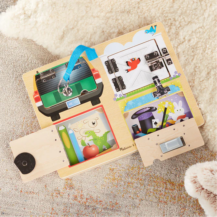 Melissa &amp; Doug Lock and Latch Board