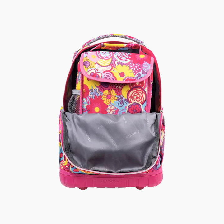 J WORLD Lollipop Kids Rolling Backpack With Lunch Bag (16 Inch)