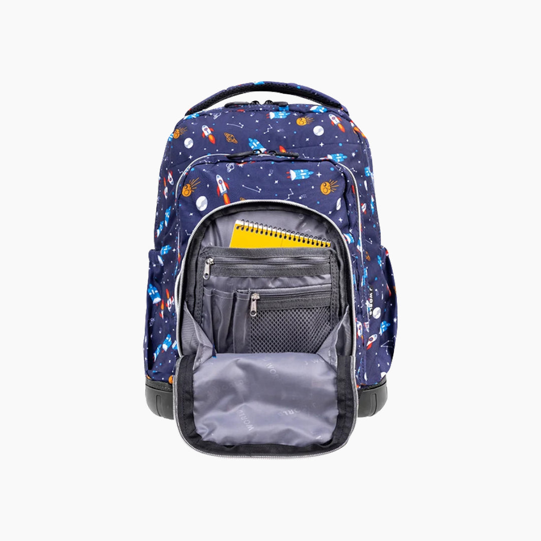J WORLD Lollipop Kids Rolling Backpack With Lunch Bag (16 Inch)