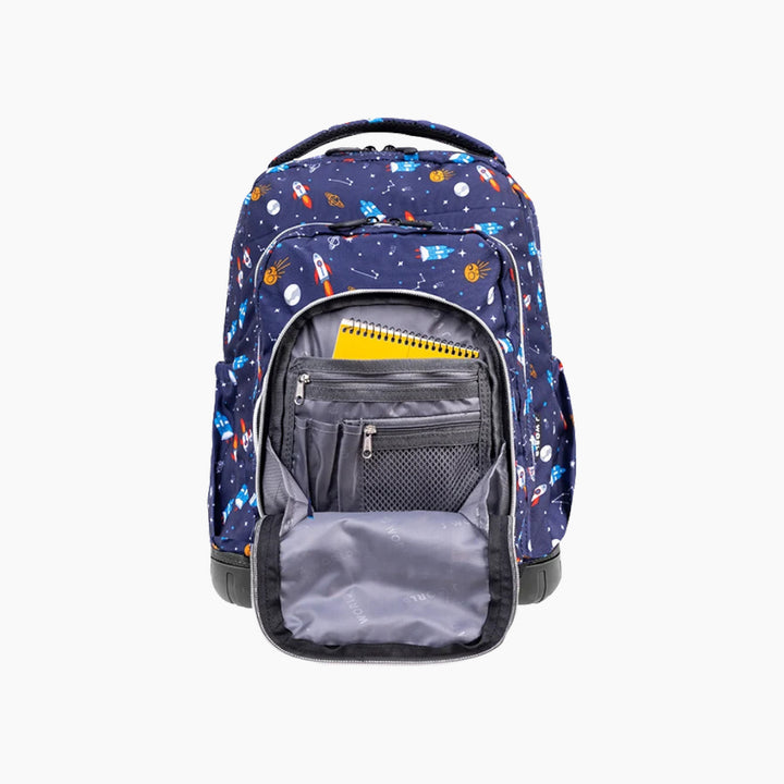 J WORLD Lollipop Kids Rolling Backpack With Lunch Bag (16 Inch)