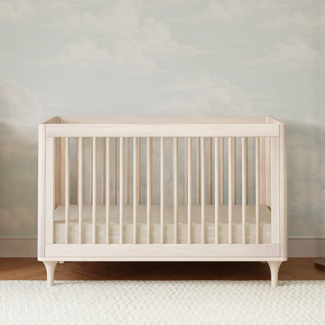 Babyletto Lolly 3-in-1 convertible crib in washed natural finish