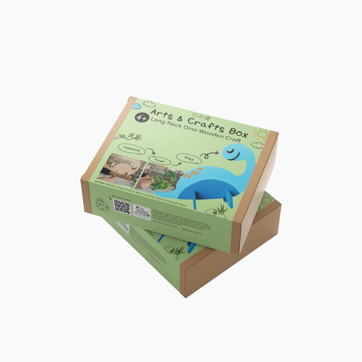 The Orenda Tribe Long Neck Dinosaur Craft Kit
