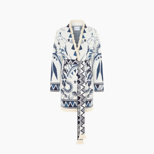 Hayley Menzies Magic Leopard Cardigan Cream
