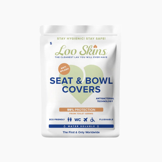 Loo Skins Seat & Bowl Covers Pack of 5