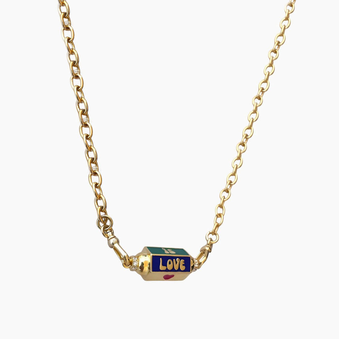 Love Barrel Necklace