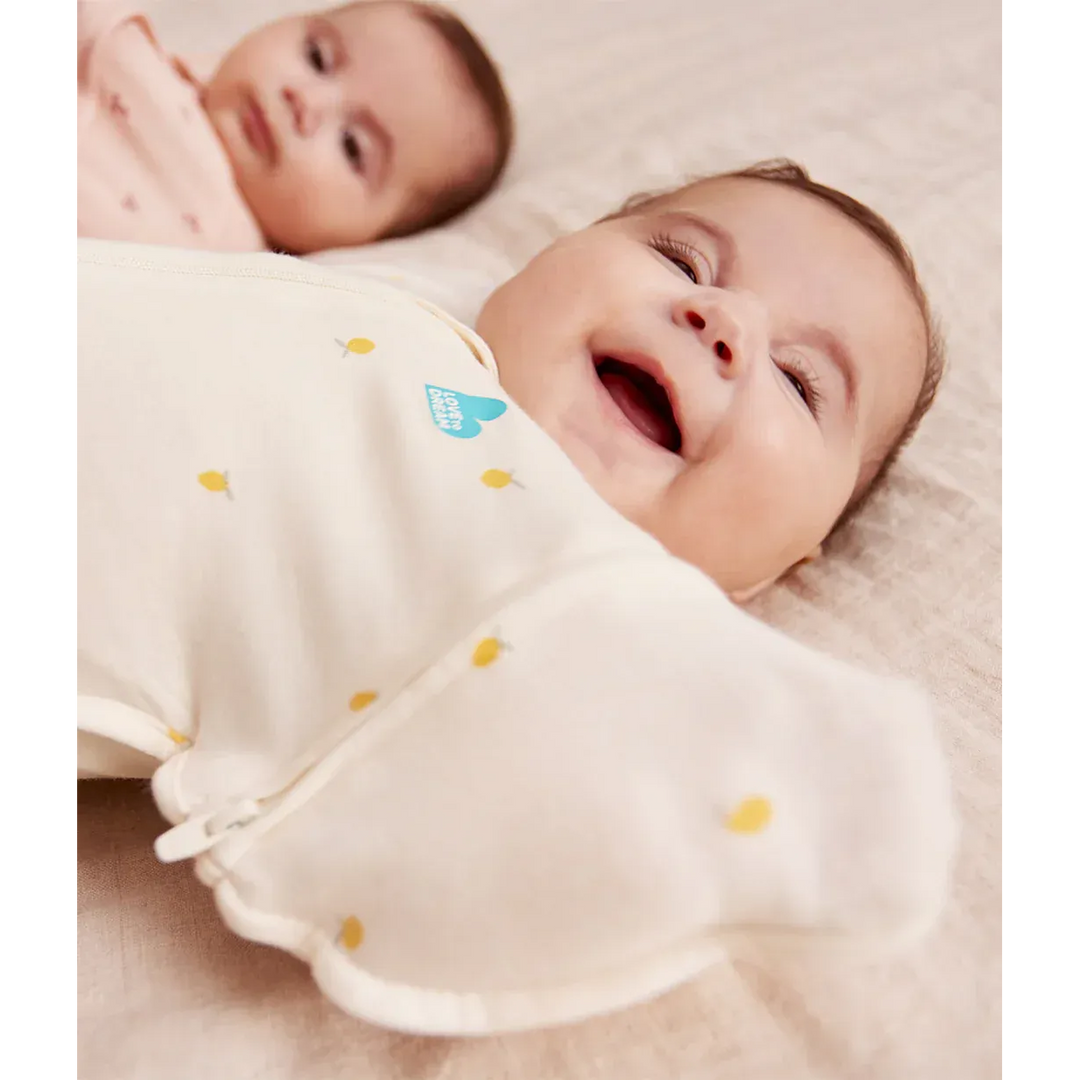 Love To Dream Swaddle Up™ 1.0 Tog Stretch Cotton Cream Lemons