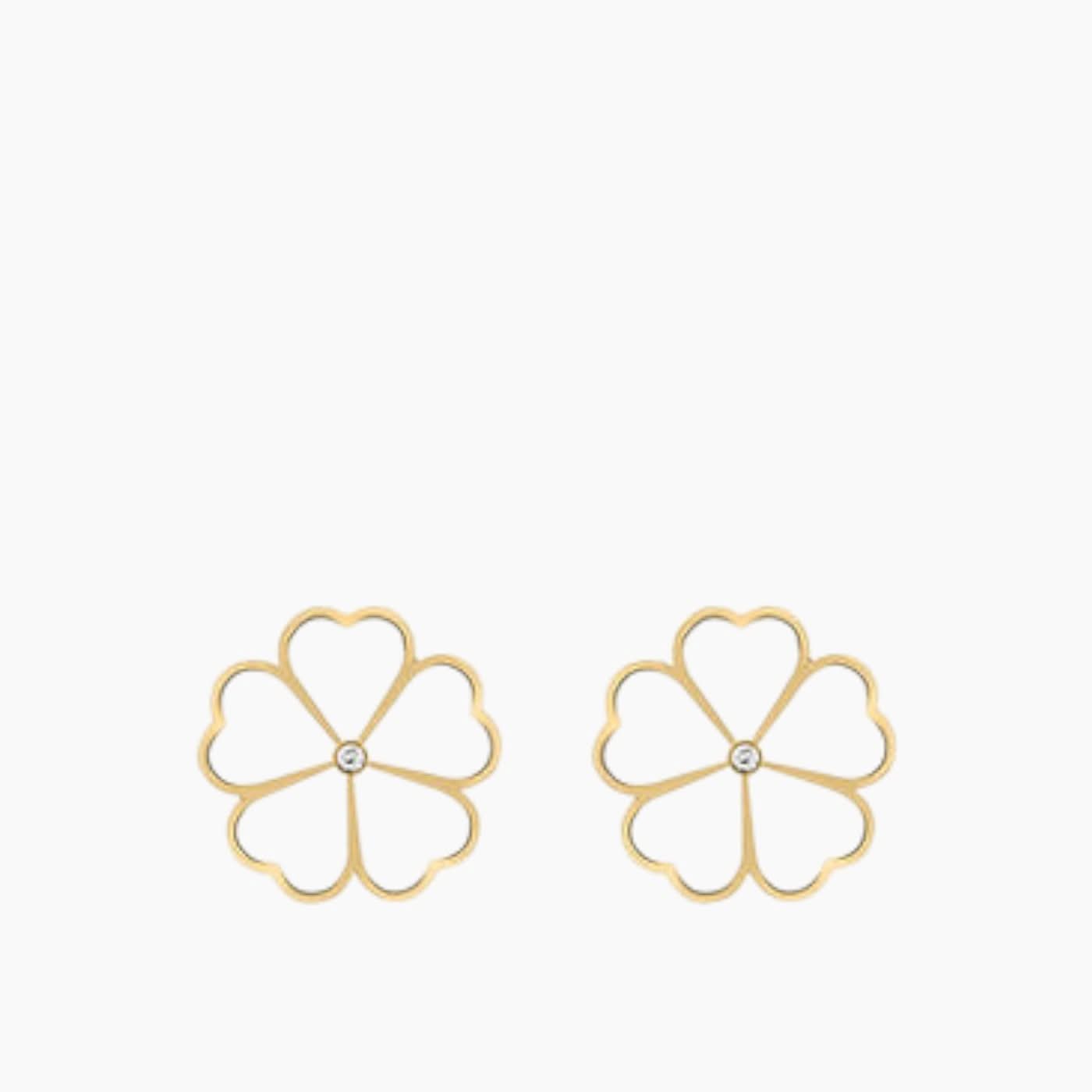 Baby Chic Fine Jewelry Lucky Clover Earrings Baby Chic Fine Jewelry Lucky Clover Earrings