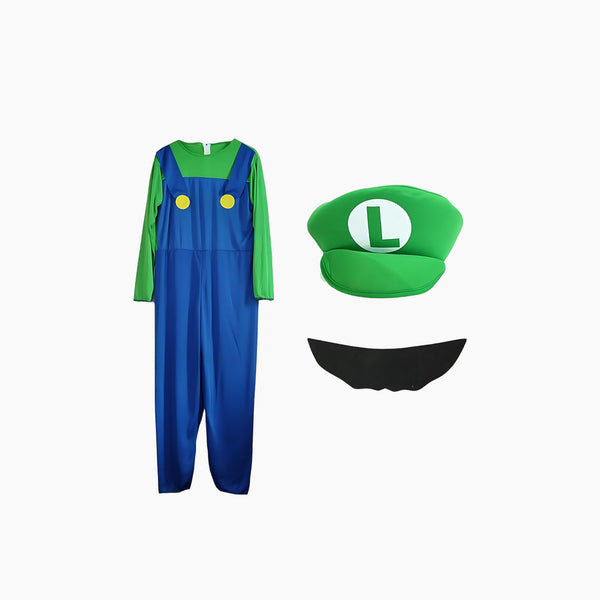 Luigi Adult Costume Set