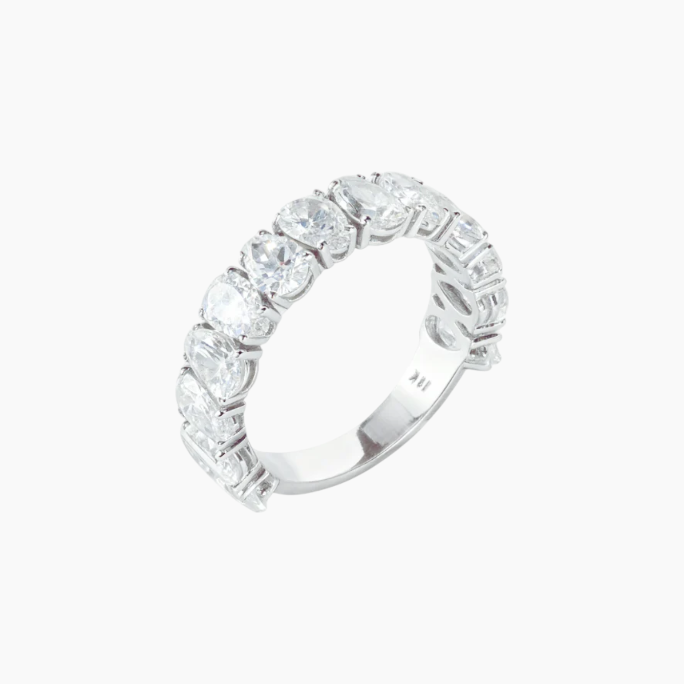 Illumine Gold Lumière Pear Band Ring Illumine Gold Lumière Pear Band Ring