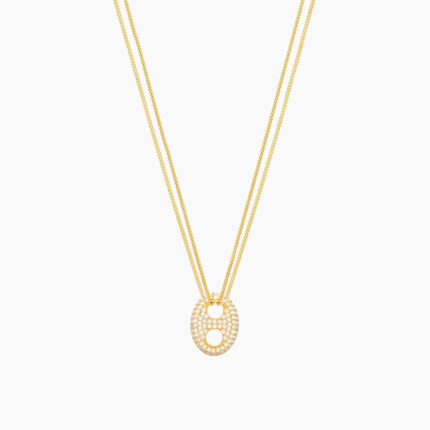 Thirteen Eight Luna Duo Necklace Thirteen Eight Luna Duo Necklace