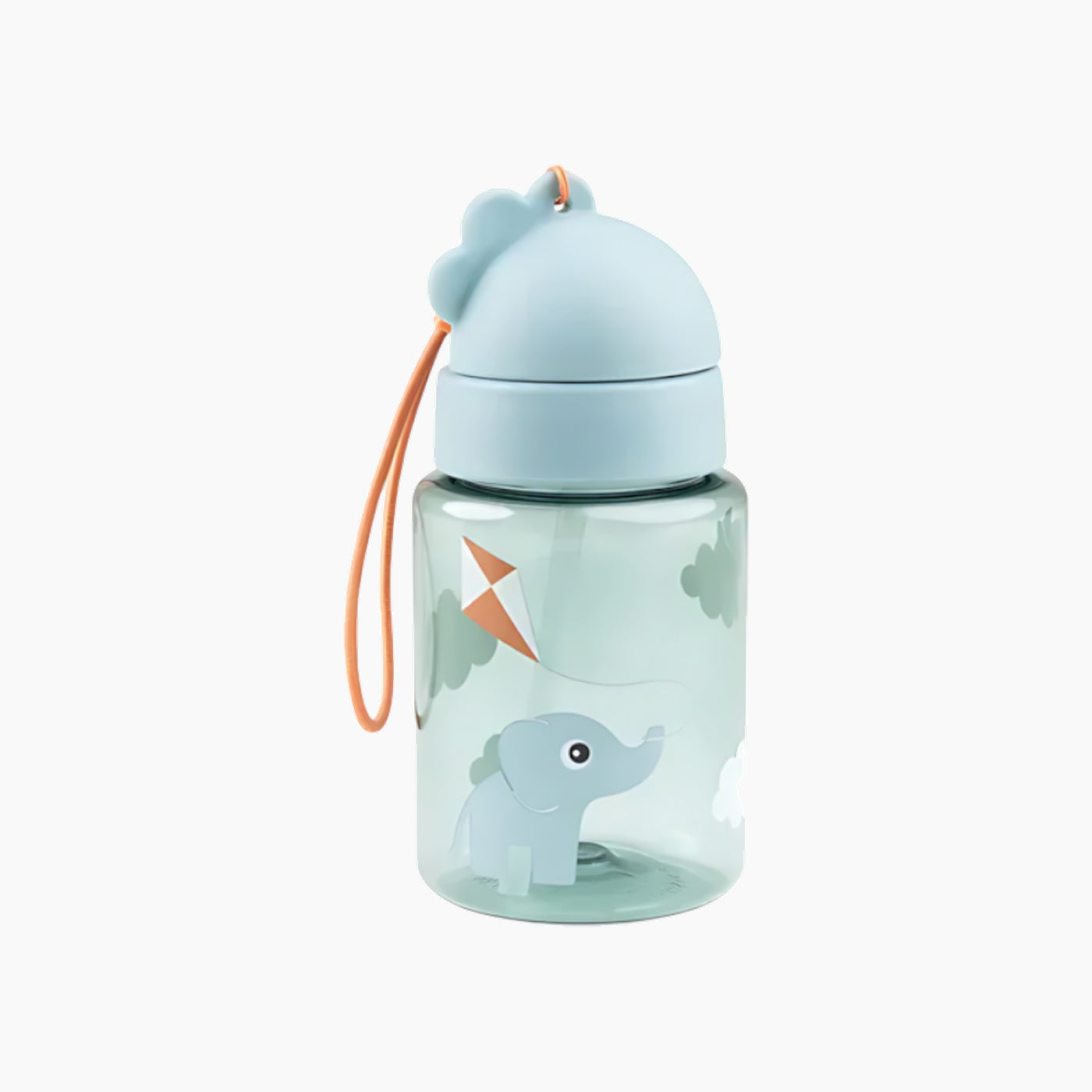 Done By Deer Lunch & Snack Box W-Straw Bottle Playground Blue Done By Deer Lunch & Snack Box W-Straw Bottle Playground Blue
