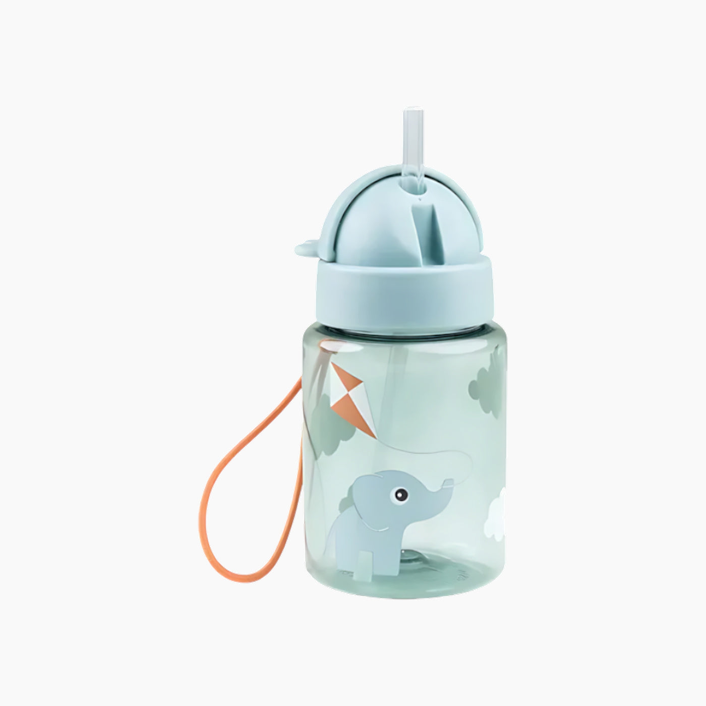 Done By Deer Lunch & Snack Box W-Straw Bottle Playground Blue Done By Deer Lunch & Snack Box W-Straw Bottle Playground Blue