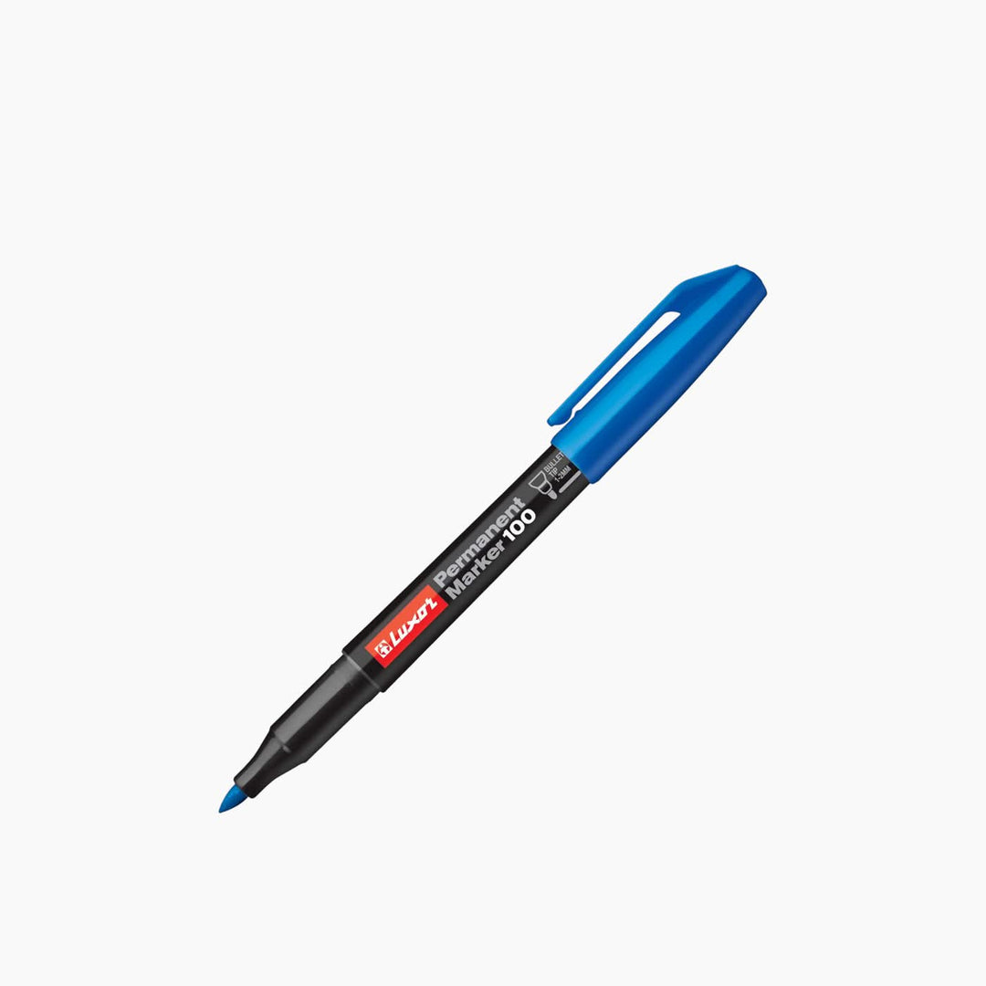Luxor permanent markers, 8 vibrant colors