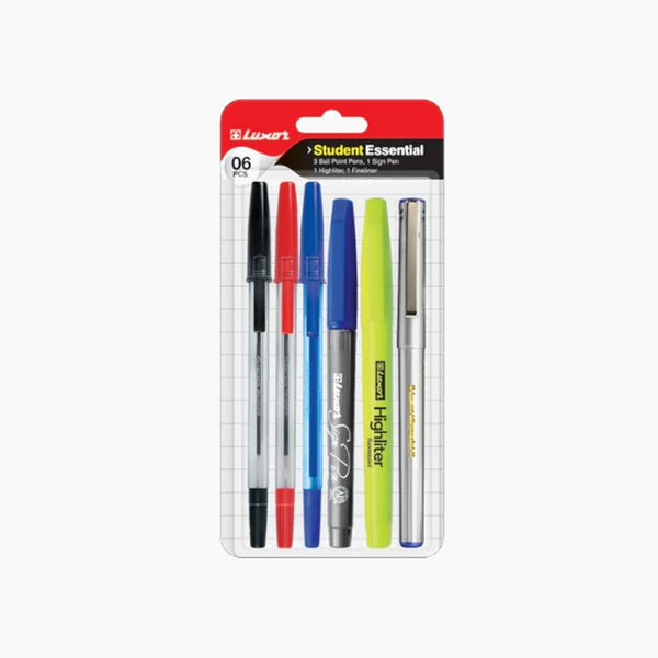 Luxor Student Essential 6pcs