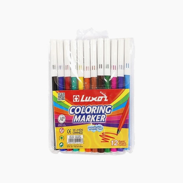 Luxor Coloring Marker 12 Colors