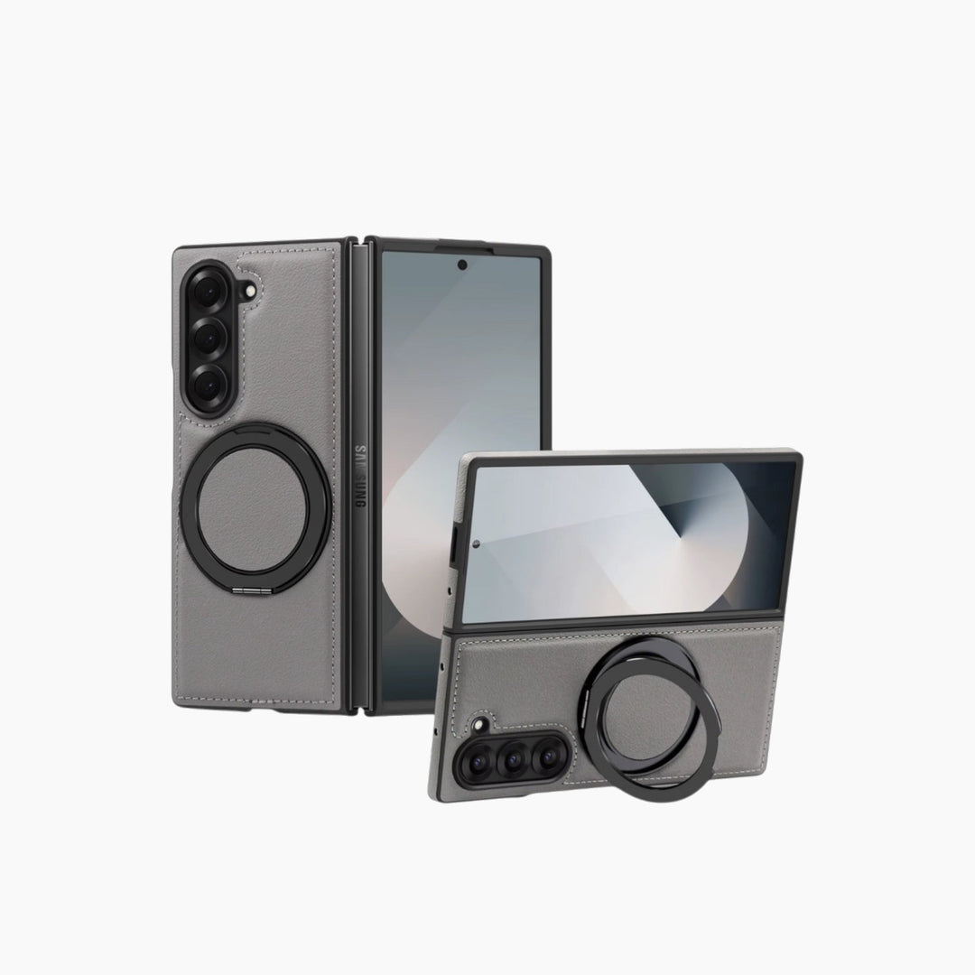 Luxury Leather Magnetic Samsung Z Fold  Case