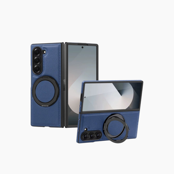 Luxury Leather Magnetic Samsung Z Fold  Case
