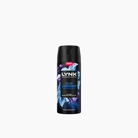 Lynx Travel Size Blue Lavender Premium Deodorant Body Spray