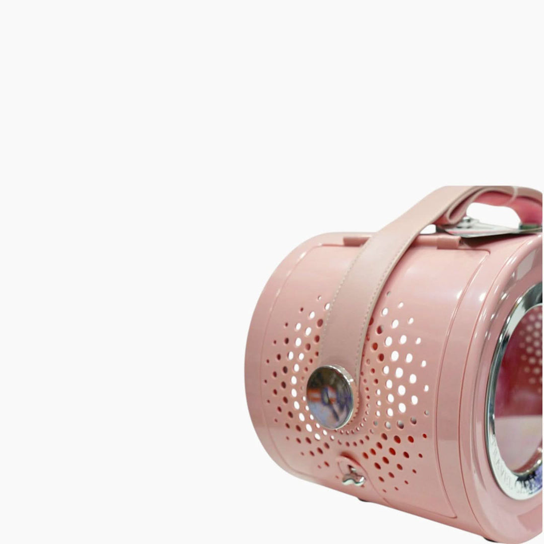 Best Buddies Pink M-PETS Dual Window Pet Carrier