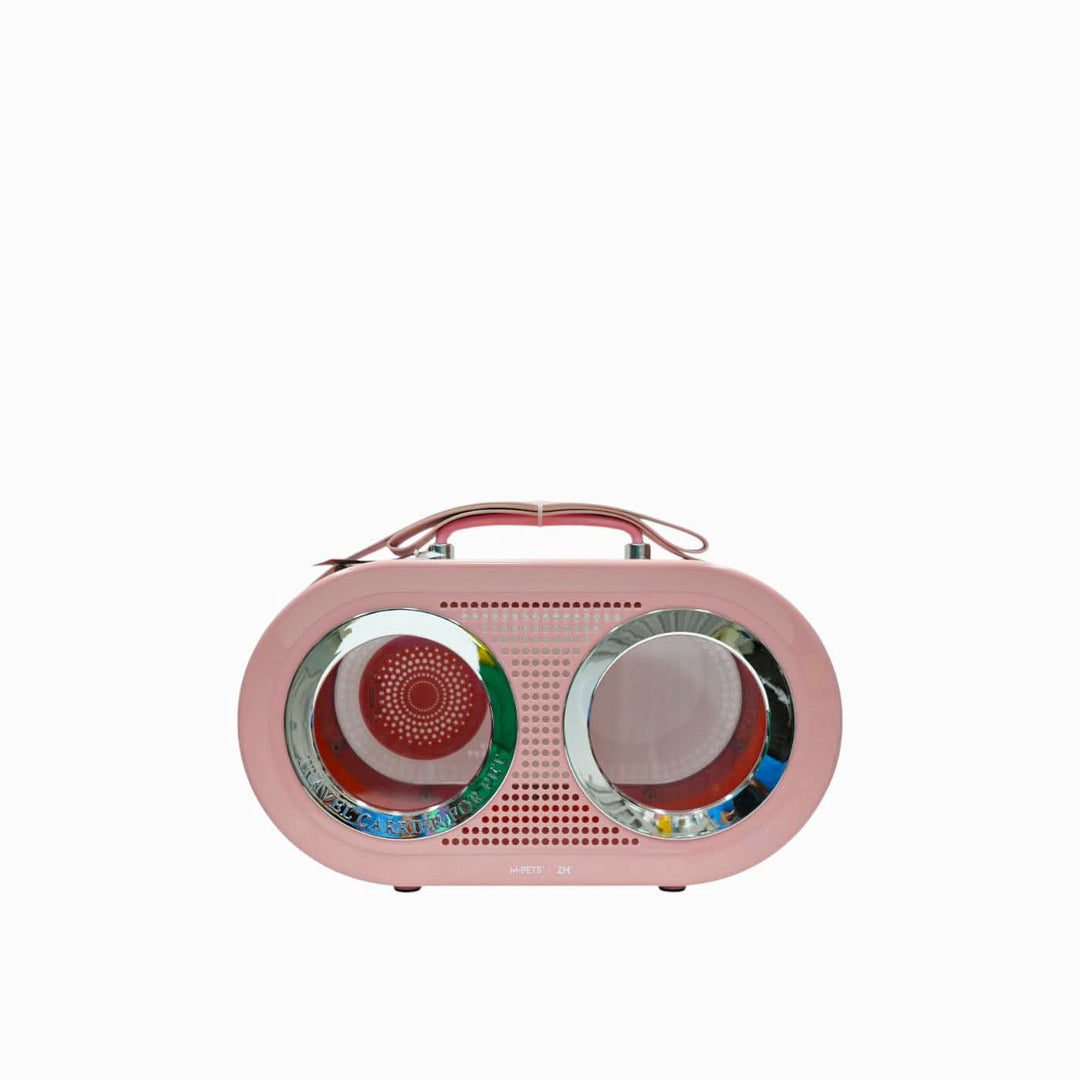 Best Buddies Pink M-PETS Dual Window Pet Carrier