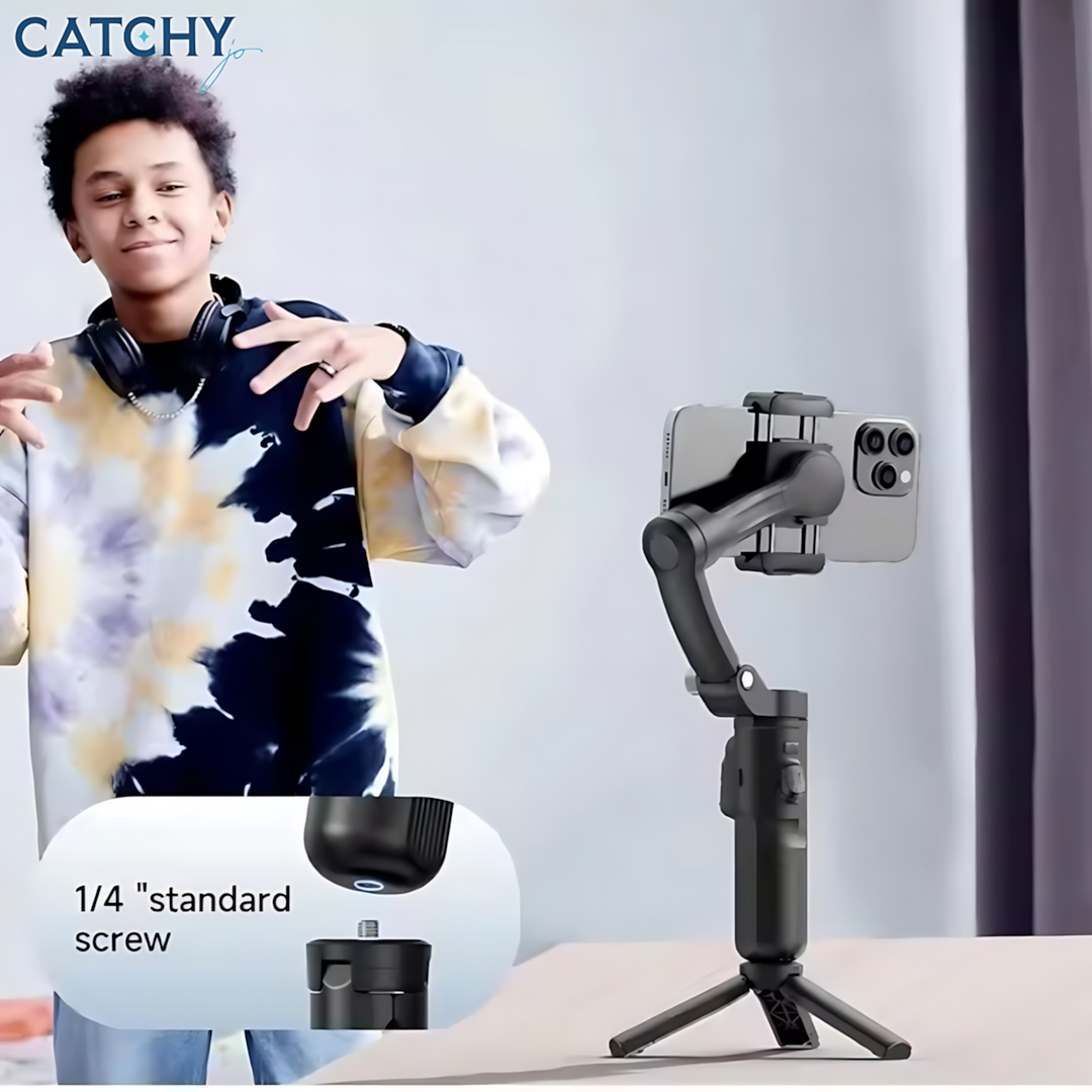 M02 3 axis gimbal stabilizer with AI face tracking