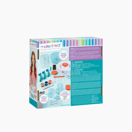MAKE IT REAL Mini Pottery Studio- 26 Pcs