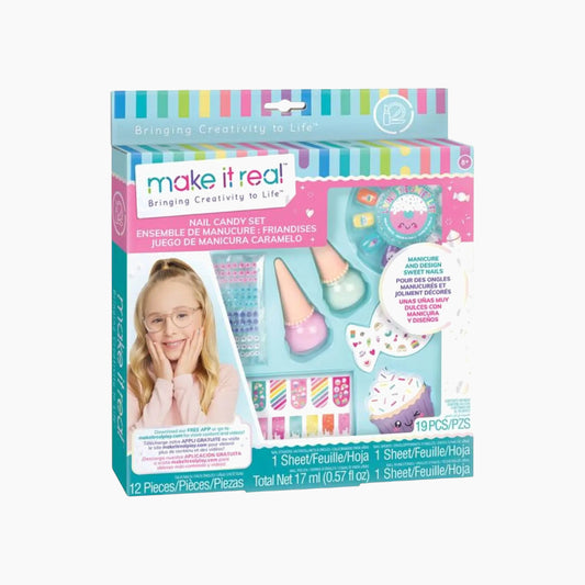 MAKE IT REAL Nail Candy Cosmetic Set- 12 Pcs