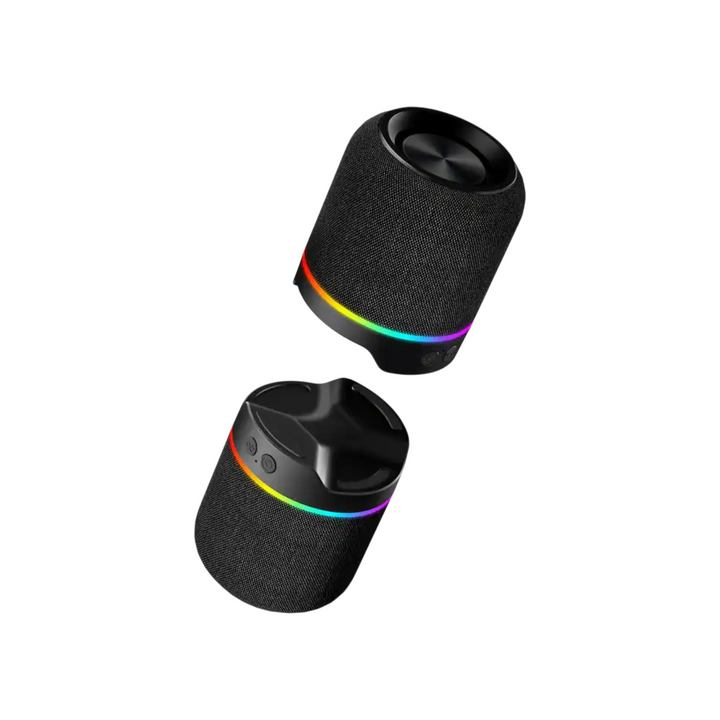 VusionGlue 2-in-1 Magnetic Bluetooth Speaker with RGB Lighting