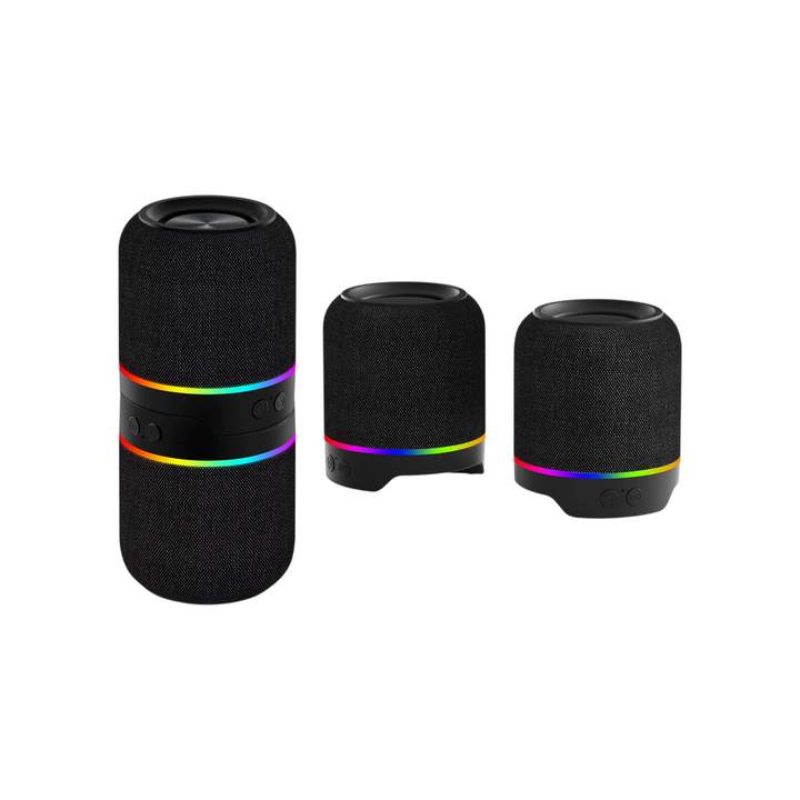 VusionGlue 2-in-1 Magnetic Bluetooth Speaker with RGB Lighting