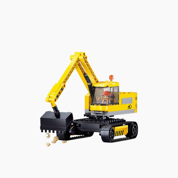 Town E6 Small Excavator 152 Pcs